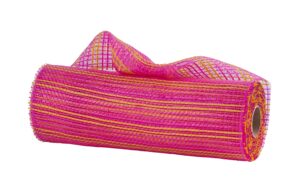 10″ x 10yd Horizontal Wide Stripe Mesh