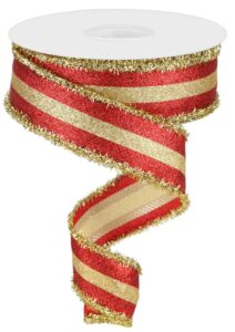 1.5″ x 10yd 3-In-1 Shimmer Glitter/Tinsel