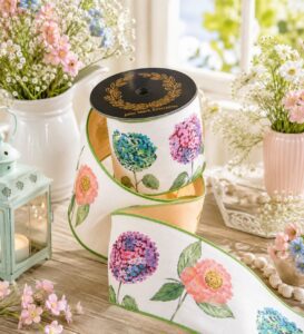 Floral Signature Print Fused Back-4x10yd