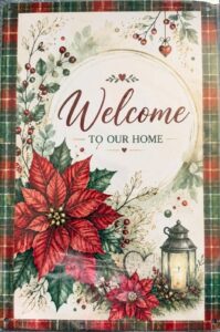Welcome to your home sign